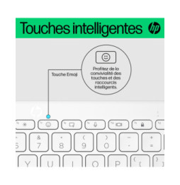 Clavier Bluetooth multi-périphériques compact HP 350  (692T0AA)