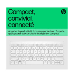 Clavier Bluetooth multi-périphériques compact HP 350  (692T0AA)