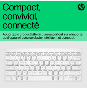 Clavier Bluetooth multi-périphériques compact HP 350  (692T0AA)