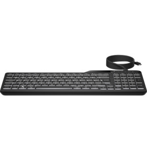 HP Clavier filaire rétroéclairé 400 Clavier filaire rétroéclairé HP 400  (7N7C0AA)