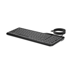 HP Clavier filaire rétroéclairé 400 Clavier filaire rétroéclairé HP 400  (7N7C0AA)