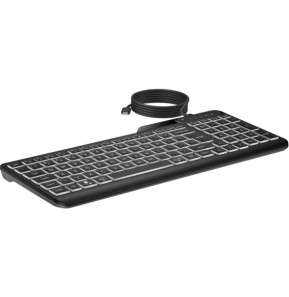 HP Clavier filaire rétroéclairé 400 Clavier filaire rétroéclairé HP 400  (7N7C0AA)