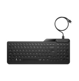 HP Clavier filaire rétroéclairé 400 Clavier filaire rétroéclairé HP 400  (7N7C0AA)