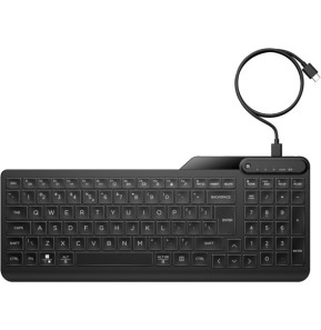HP Clavier filaire rétroéclairé 400 Clavier filaire rétroéclairé HP 400  (7N7C0AA)