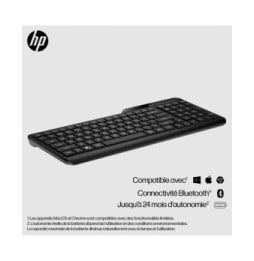HP Clavier Bluetooth multi-périphériques 460 Clavier Bluetooth multi-périphériques HP 460  (7N7B8AA)