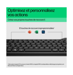 HP Clavier Bluetooth multi-périphériques 460 Clavier Bluetooth multi-périphériques HP 460  (7N7B8AA)