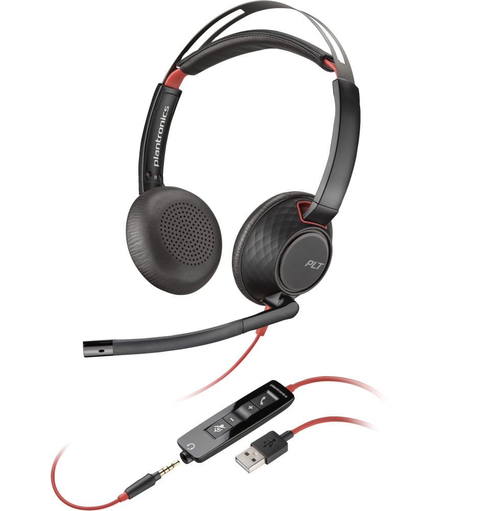 POLY Micro-casque Blackwire 5220 stéréo USB-A Micro-casque Poly Blackwire 5220 stéréo USB-A  (80R97AA)