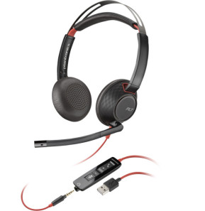 POLY Micro-casque Blackwire 5220 stéréo USB-A Micro-casque Poly Blackwire 5220 stéréo USB-A  (80R97AA)