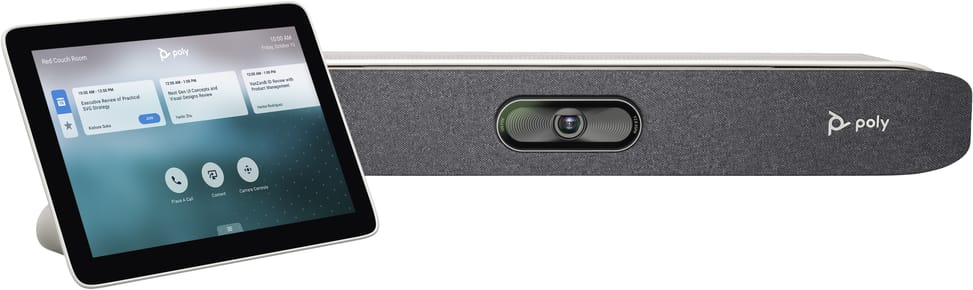 POLY Barre de visioconférence tout-en-un Studio X30 avec kit de contrôleur TC8 (83Z46AA) — image 1