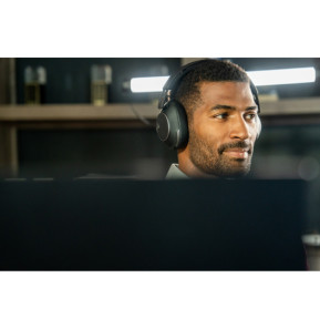 POLY Micro-casque Voyager Surround 80 UC USB-C certifié Microsoft Teams + adaptateur USB-C/A (8G7U0AA)