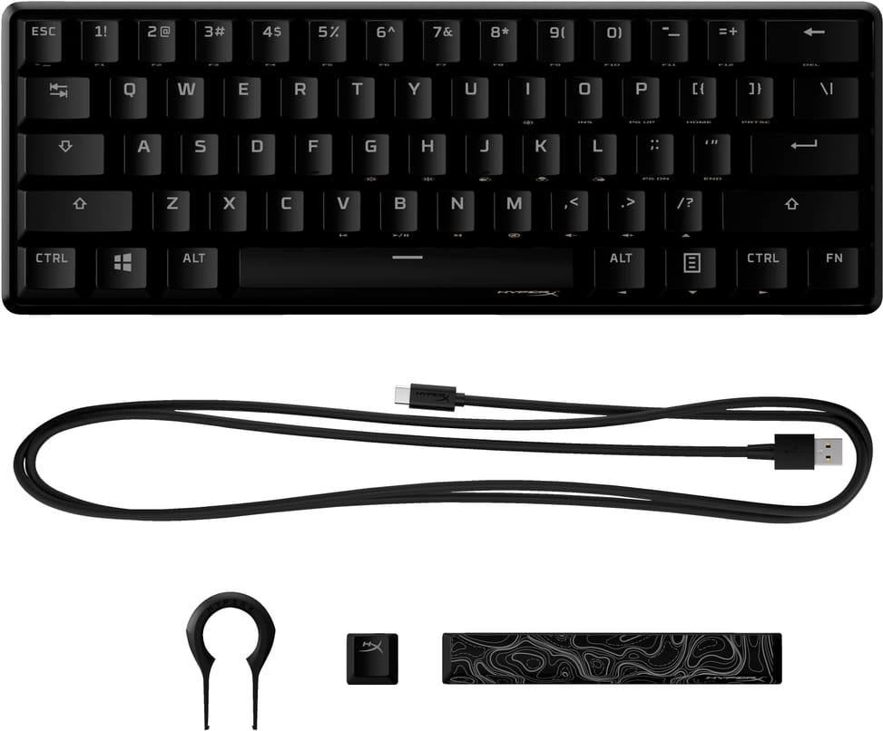 HP HyperX Alloy Origins 60 - Mechanical Gaming Keyboard - HX Red - AZERTY (6P6K8AA) — image 5