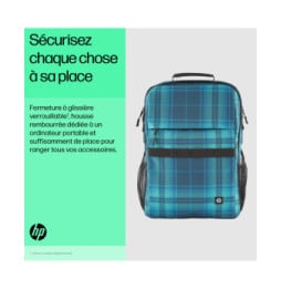 HP Sac à dos Campus XL (tartan) Sac à dos HP Campus XL (tartan)  (7J594AA)