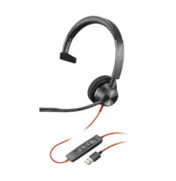 POLY Casque USB-A Blackwire 3310 Casque USB-A Poly Blackwire 3310  (767F7AA)