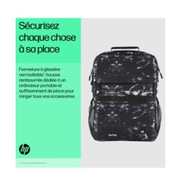 HP Sac à dos Campus XL imprimé marbre Sac à dos HP Campus XL imprimé marbre  (7J592AA)