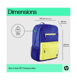 HP Sac à dos Campus (bleu) Sac à dos HP Campus (bleu)  (7J596AA)