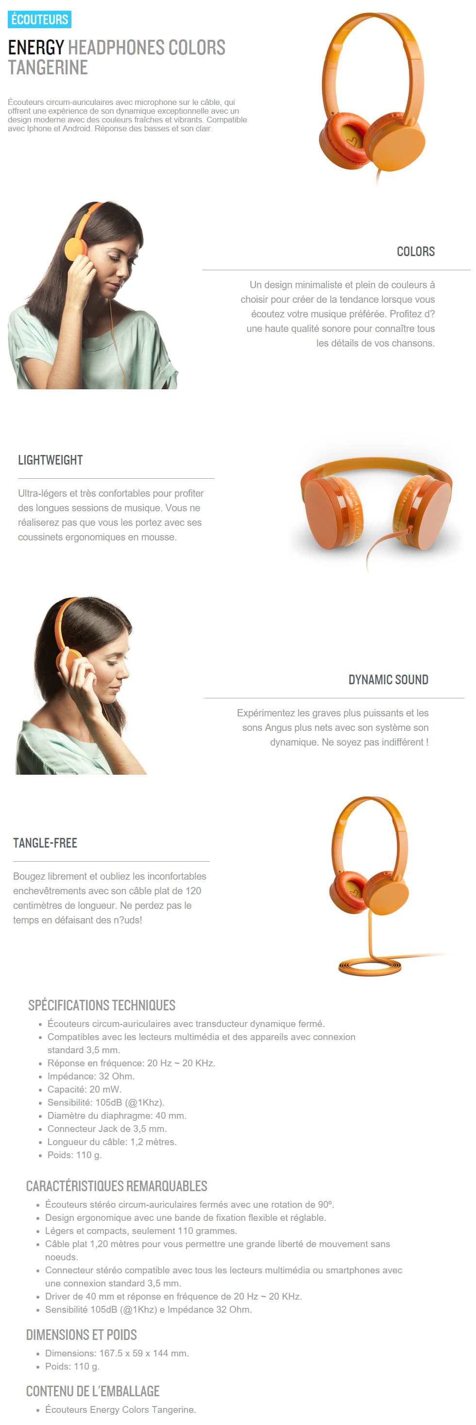 Energy Sistem Casque Colors