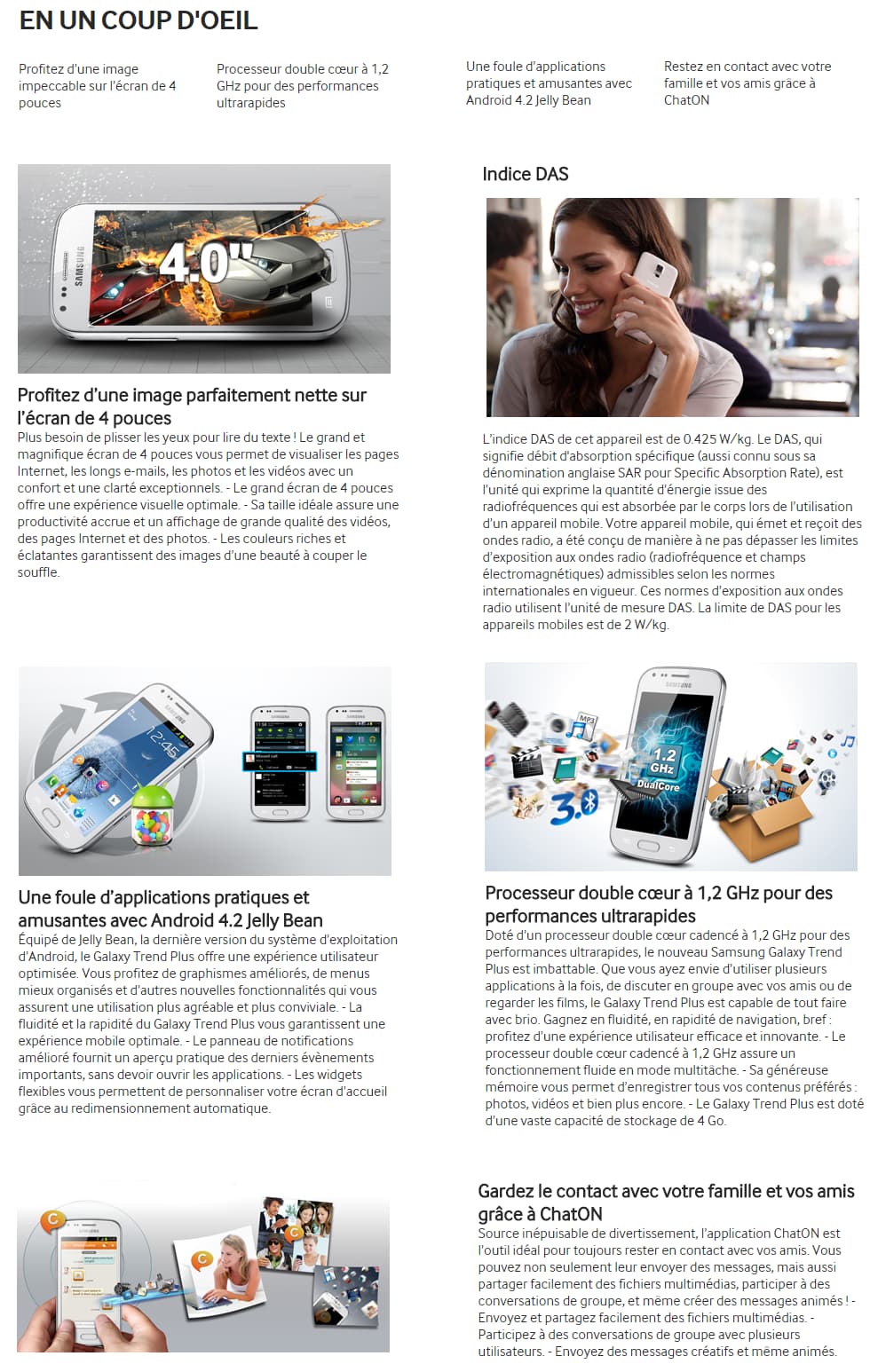 Samsung Galaxy Trend Plus GT-S7580