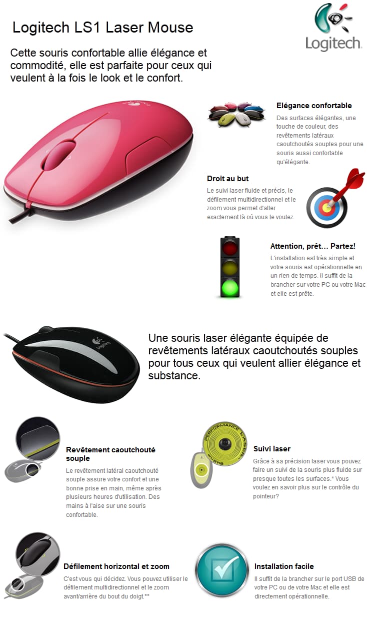 Logitech LS1 Laser Mouse