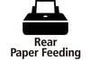 alimentation papier arrière
