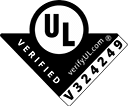 Une marque de v&eacute;rification UL avec un code de v&eacute;rification unique.