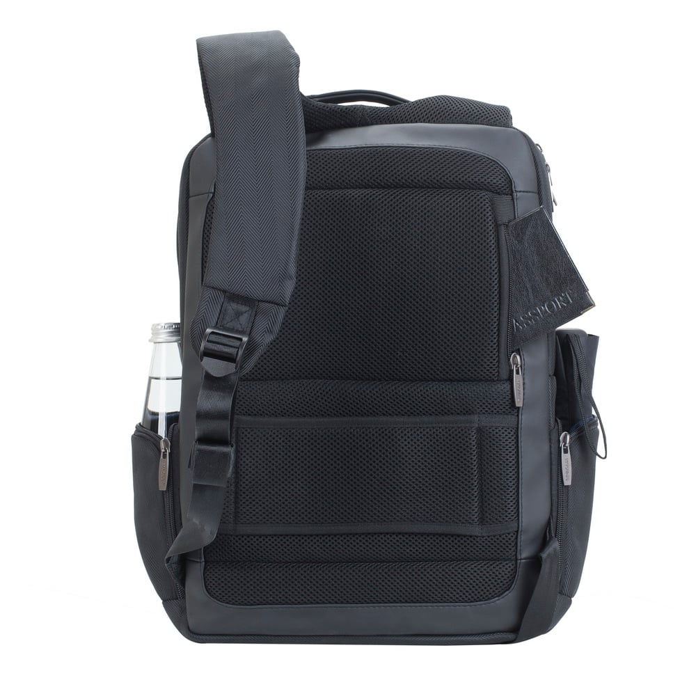 The bag provides maximum storage capacity.