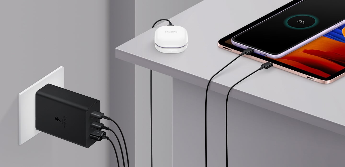 Rechargez 3&nbsp;appareils en m&ecirc;me temps&nbsp;!