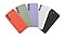Pr&eacute;sentation des diff&eacute;rentes coloris disponibles pour la coque en siliconne : Corail, Olive, Lavande, Blanc, Noir