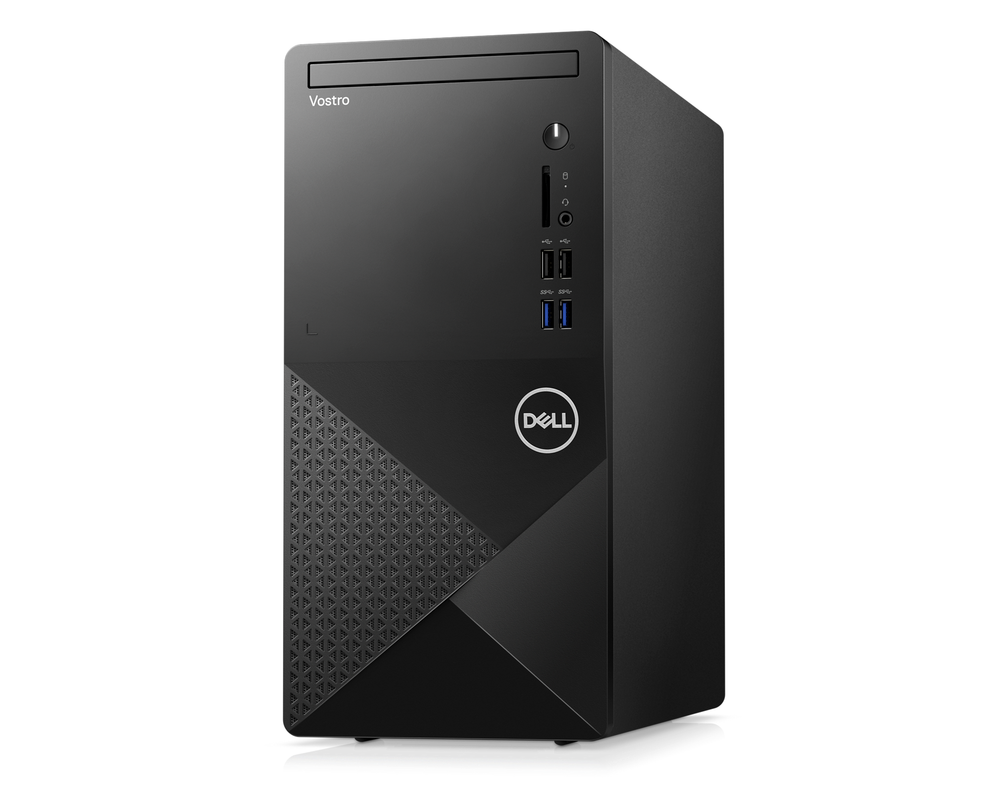 Image d&rsquo;un ordinateur de bureau avec tour Dell Vostro&nbsp;3910.