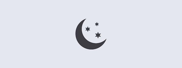 Ic&ocirc;ne du mode Nuit
