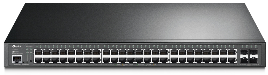 Switch managable TP-Link TL-SG3452P L2+ JetStream 52 ports Gigabit avec 48 ports PoE+
