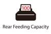 100-sheet capacity