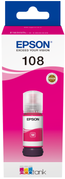 108 EcoTank Magenta bouteille d'encre