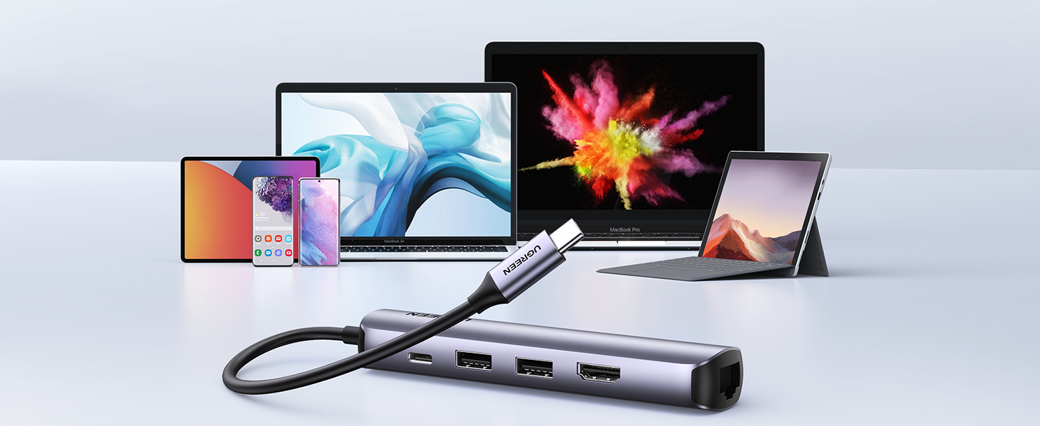 hub usb c Ethernet HDMI
