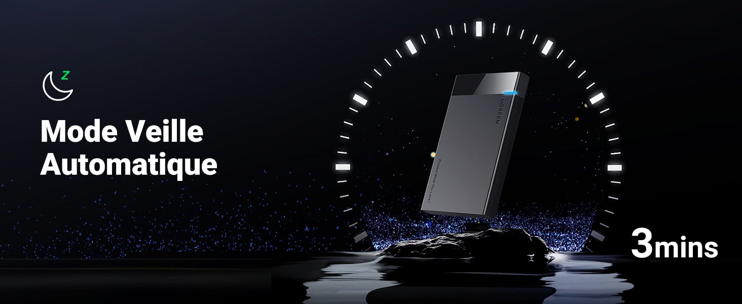 USB 3.0 Bo&icirc;tier Disque Dur 2,5'' SATA