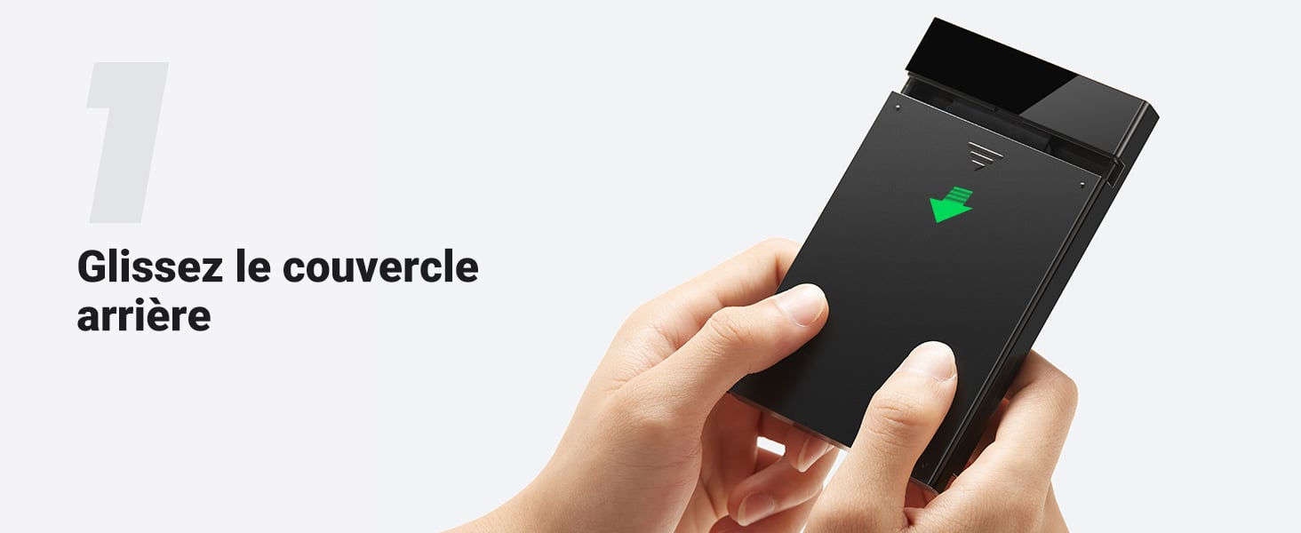 USB C Boîtier Externe 2,5 Pouces SATA