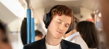 Casque WH-1000XM4 dans un train