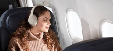 Casque WH-1000XM4 dans un avion