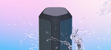 Image de l'enceinte sans fil portable SRS-XE300 s&eacute;rie&nbsp;X d&eacute;montrant sa r&eacute;sistance aux &eacute;claboussures
