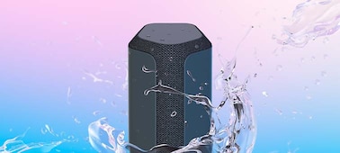 Image de l'enceinte portable sans fil SRS-XE200 Série X démontrant sa résistance aux éclaboussures