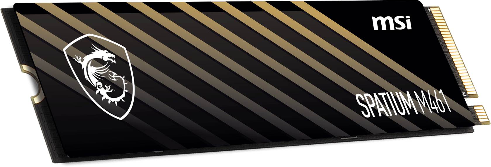 intro de stockage Msi spatium m461