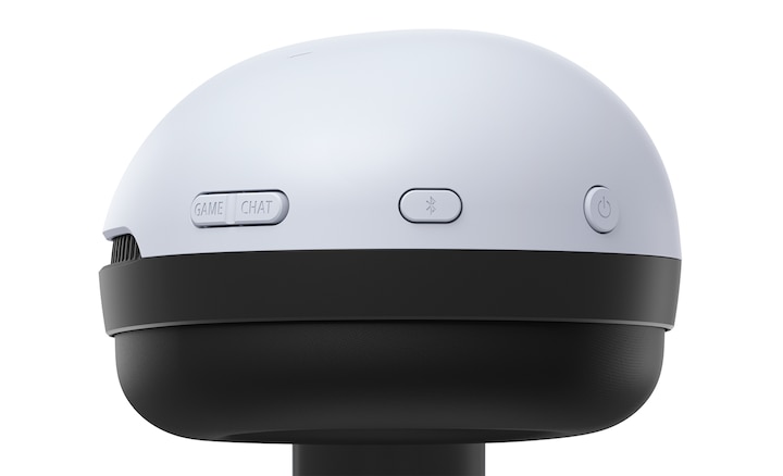 L'&eacute;couteur droit avec les boutons jeu/discussion, alimentation et Bluetooth