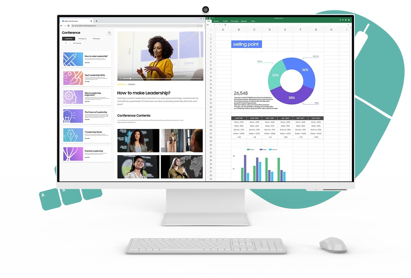 Acc&eacute;dez &agrave; vos outils de travail, sans PC