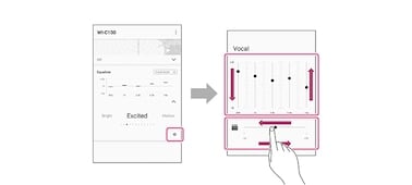 Image de Écouteurs intra-auriculaires sans fil WI-C100