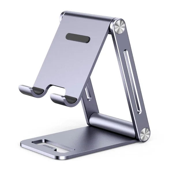 Support smartphone Ugreen aluminium Gris