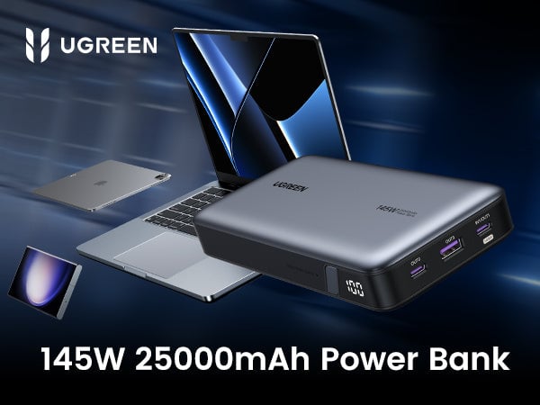 145W 25000mAh Banque de puissance