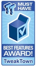 BEST FEATURES AWARD!