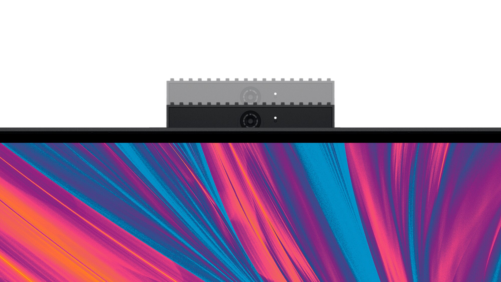 Webcam Dell OptiPlex 7410 tout-en-un.