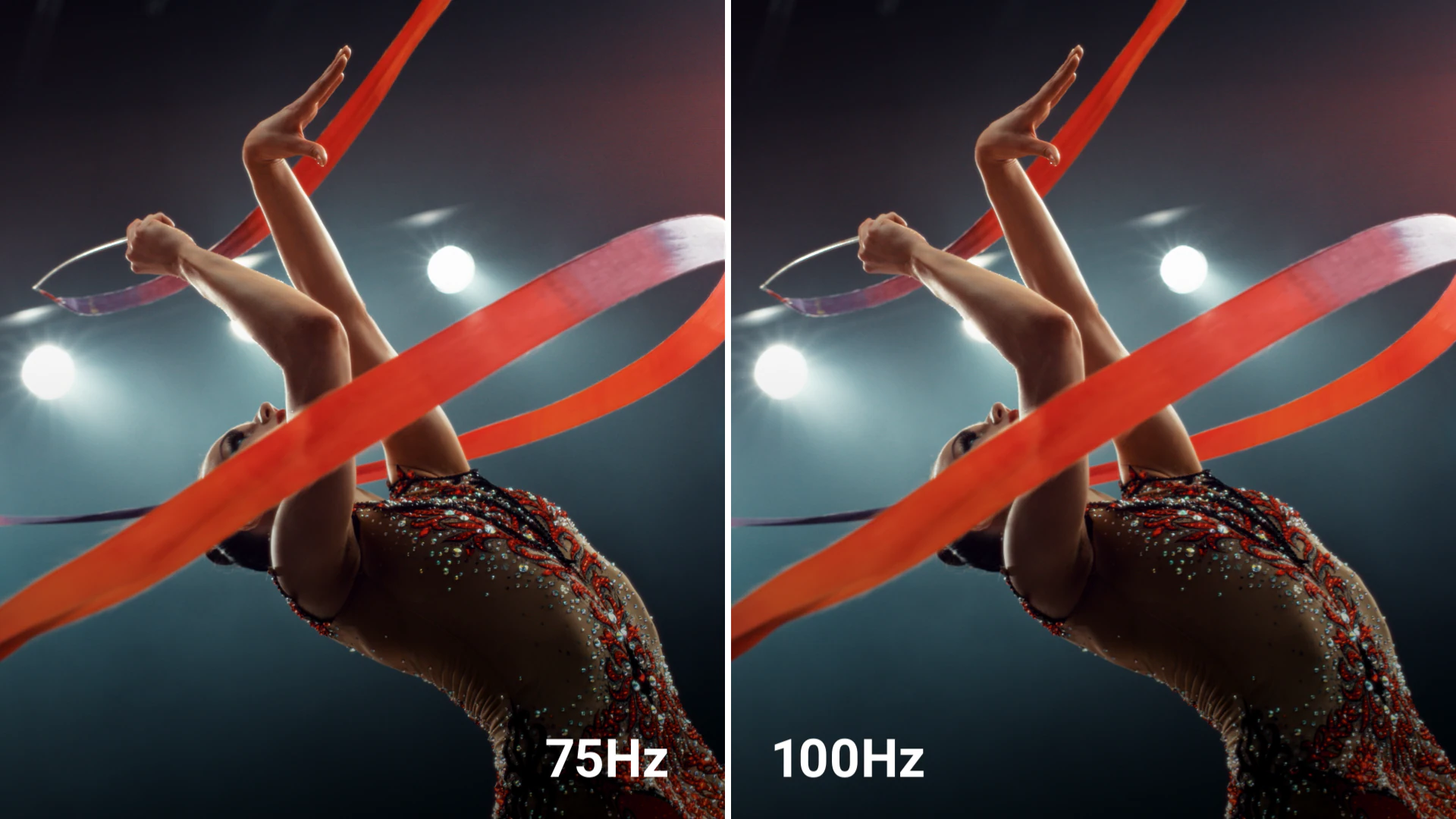 Taux d’actualisation de 100&nbsp;Hz