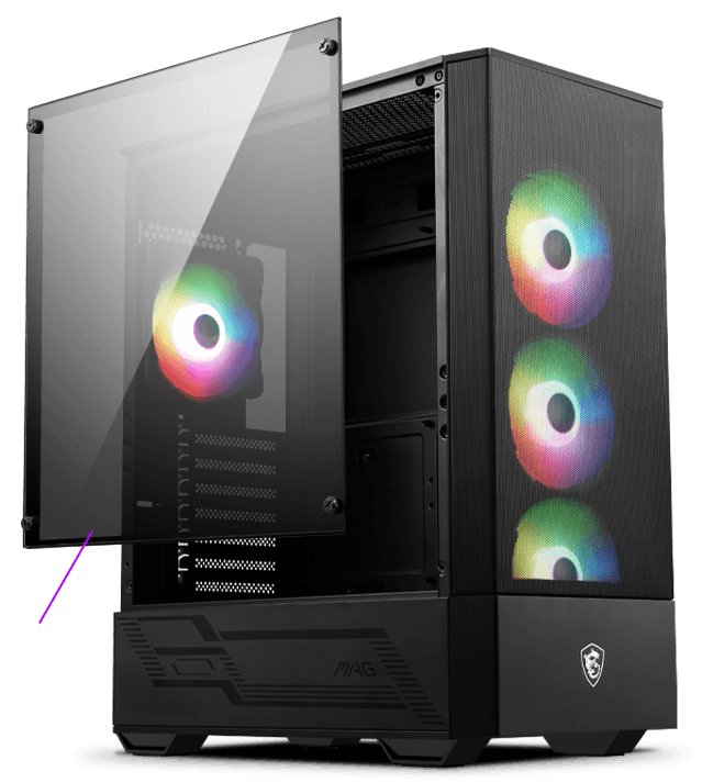 TOOL-LESS TEMPERED GLASS