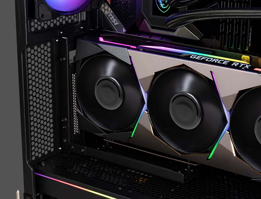 MONTURE GPU VERTICALE